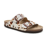 Sandalia Malibú Pony Beige para Mujer