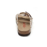 Sandalia Malibú Pony Beige para Mujer