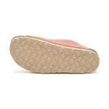Sandalia Icon Malibú de piel color salmón para mujer