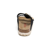 Sandalia Venice negra para mujer