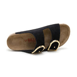 Sandalia Venice negra para mujer