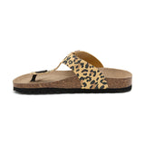 Sandalia Dakota de Leopardo Marrón para Mujer