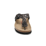 Sandalia Dakota Cobre/Negro para Mujer