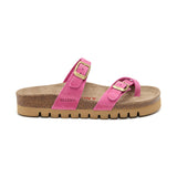 Sandalia Nashville magenta para mujer