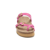 Sandalia Nashville magenta para mujer