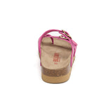 Sandalia Nashville magenta para mujer