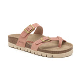 Sandalia Nashville crema salmón para mujer