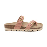 Sandalia Nashville crema salmón para mujer