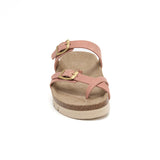 Sandalia Nashville crema salmón para mujer