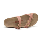 Sandalia Nashville crema salmón para mujer