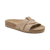 Sandalia Monterey beige y marrón para mujer