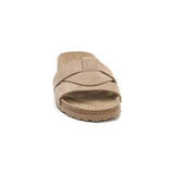 Sandalia Monterey beige y marrón para mujer