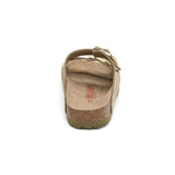 Sandalia Malibu Glam Ecru Caqui para Mujer