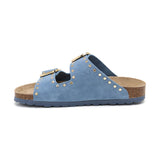 Sandalia Malibu Glam Jeans Azul para Mujer