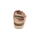 Sandalia Austin crema salmón para mujer