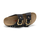 Sandalia Austin Carbon Negra para Mujer