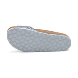 Sandalia Santa Monica Acero Azul para Mujer