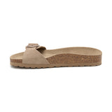 Sandalia Santa Monica beige arena para mujer