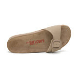 Sandalia Santa Monica beige tostado para mujer