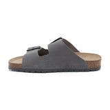Sandalia Malibú Gris de Planta Blanda