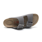 Sandalia Malibú Gris de Planta Blanda