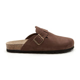 Zueco Dallas Castaña Marron Planta Blanda
