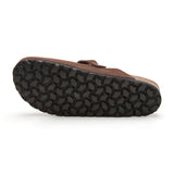 Zueco Dallas Castaña Marron Planta Blanda