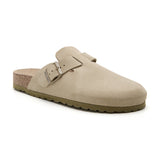 Zueco Dallas Ecru Kaki Planta Blanda