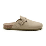 Zueco Dallas Ecru Kaki Planta Blanda
