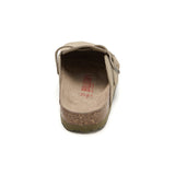 Zueco Dallas Ecru Kaki Planta Blanda