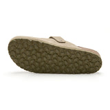 Zueco Dallas Ecru Kaki Planta Blanda