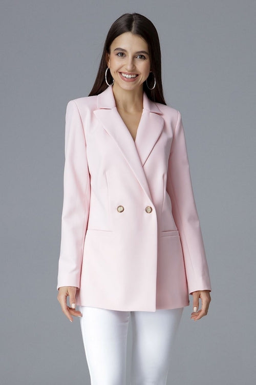 Sara Blazer Bella Rosé vista frontal