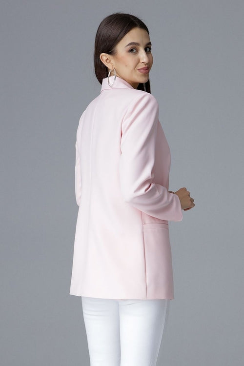 Sara Blazer Bella Rosé vista lateral