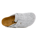Zueco Gris Mujer