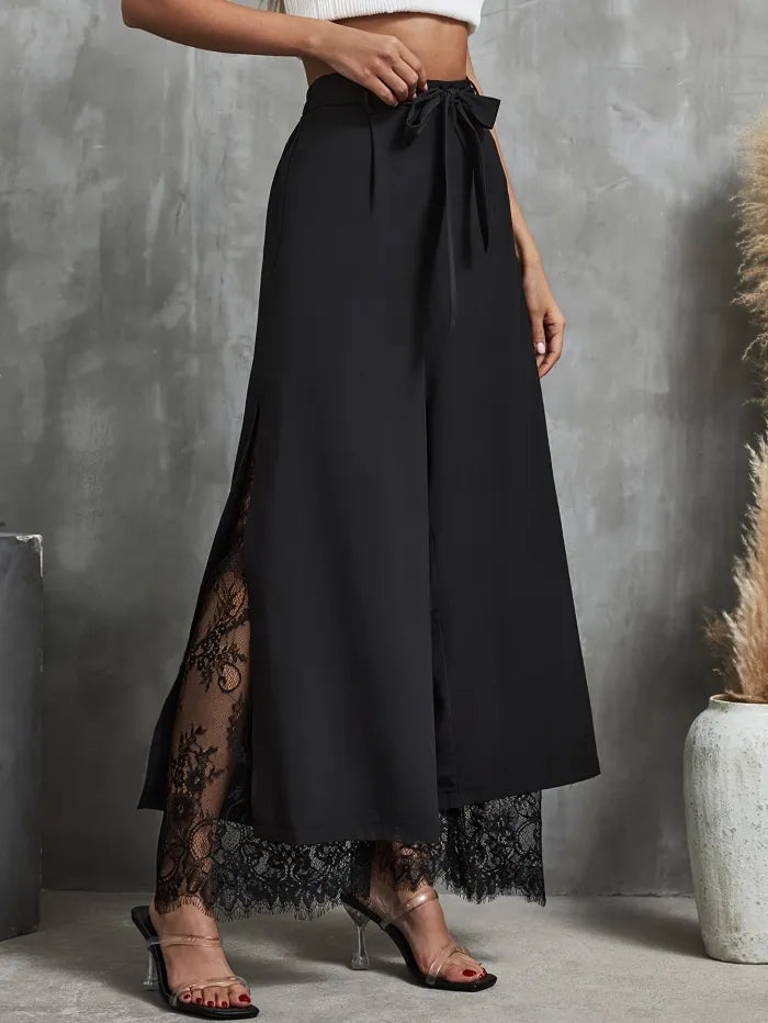 Amparo Elegante Pantalón detalle de la cintura