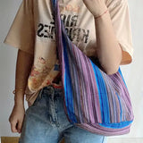 Maya | Bohemian Style Woven Shoulder Bag