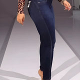 Berta Jeans Glam Con Pedrería detalle de la pedrería