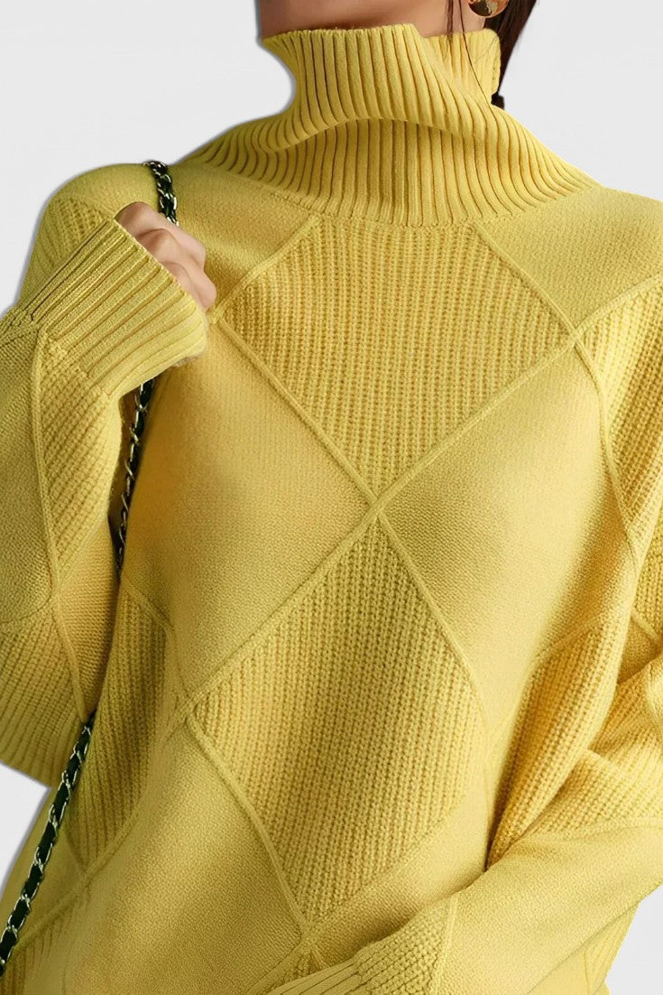 Jasmine | Cashmere Turtleneck Sweater