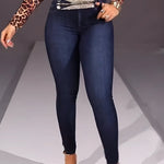 Berta Jeans Glam Con Pedrería vista frontal