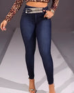 Berta Jeans Glam Con Pedrería vista frontal
