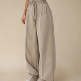 Gema High Waist Tailored Trousers: Elegant and Modern