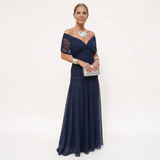 Velora | Vestido Floral Largo con Escote en V