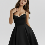 Selene | Flowy midi skirt