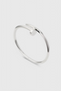 Pulsera Minimalista Inspirada en Clavos de Plata Esterlina