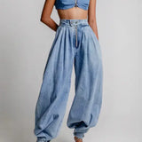 Nara | High-Waisted Wide-Leg Jeans