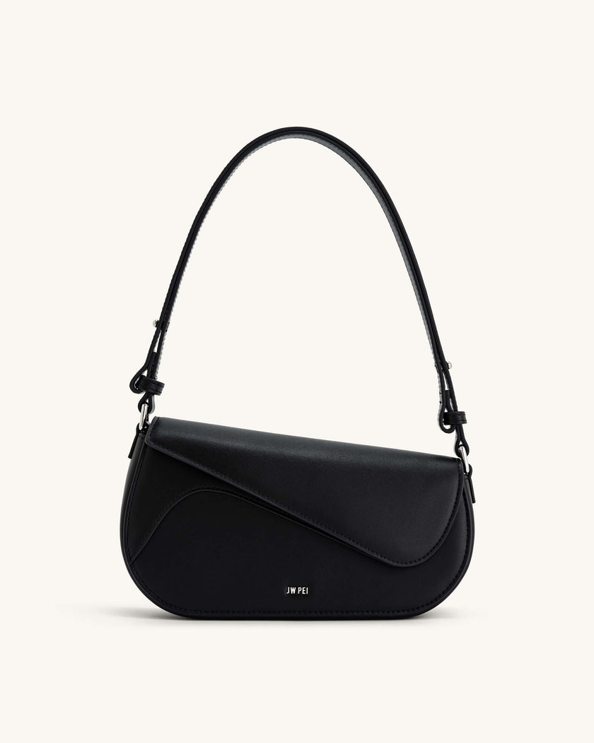 Castora Bolso de hombro Negro elegante para mujer diseño moderno