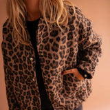 Valeria | Elegant and Comfortable Leopard Print Jacket