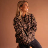 Valeria | Elegant and Comfortable Leopard Print Jacket