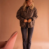Valeria | Elegant and Comfortable Leopard Print Jacket