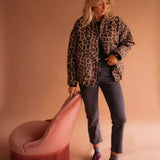 Valeria | Elegant and Comfortable Leopard Print Jacket